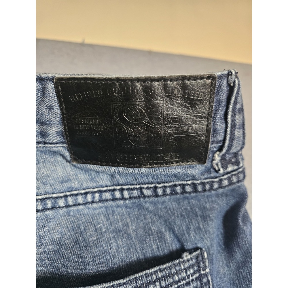 Smoke Rise Men's Denim Jeans Blue Distressed Size 40 - Picture 3 of 4